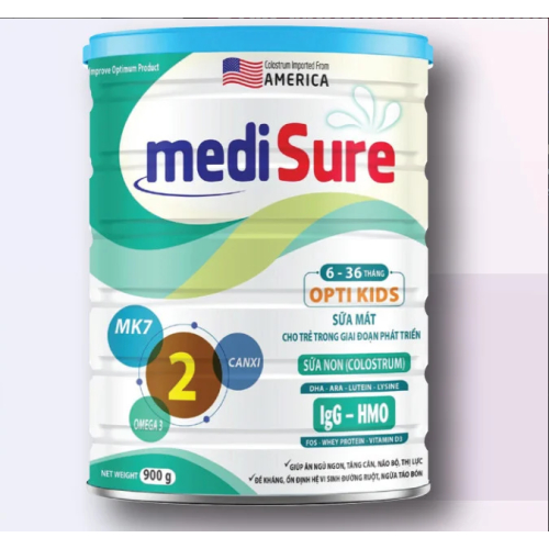 Sữa Medisure Otikids Số 2 Cho Trẻ Từ 6 Đến 36 Tháng Tuổi